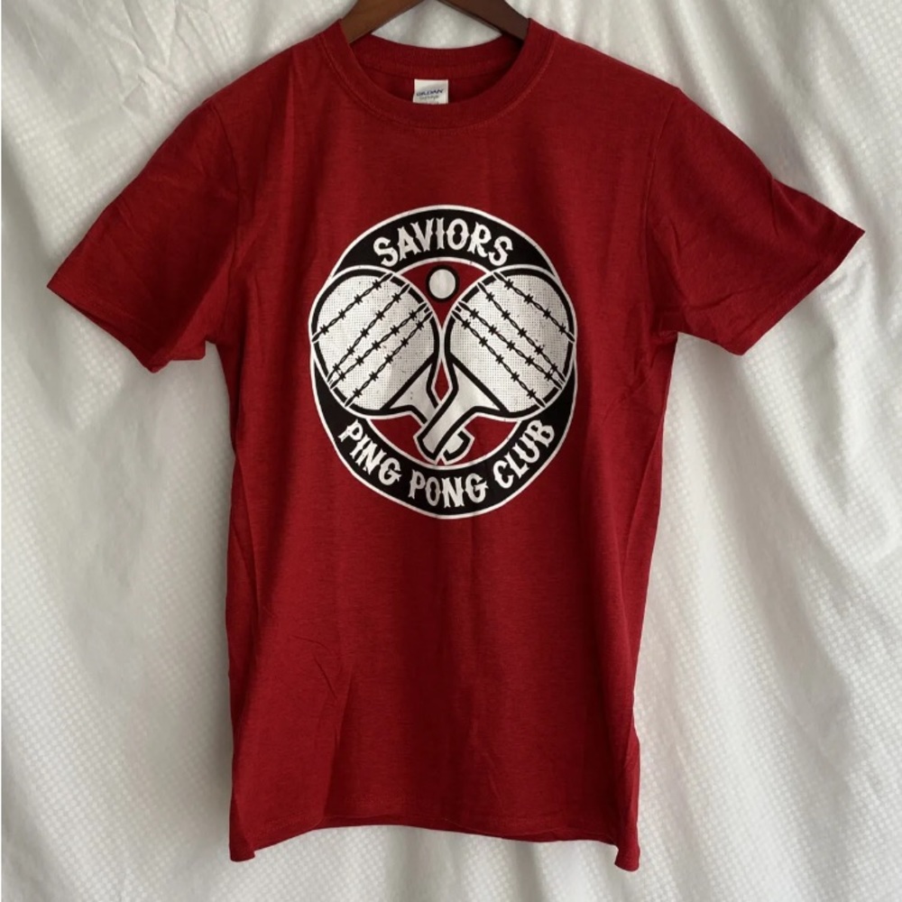 The Walking Dead Megabox Exclusive Men’s Small S Red T-shirt 2016 Saviors